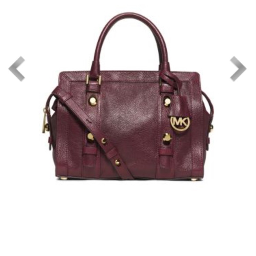 Michael kors burgundy bag 💼